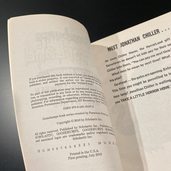 Goosebumps HorrorLand Special Edition #16: Weirdo Halloween by R. L. Stine - Picture 5 of 6